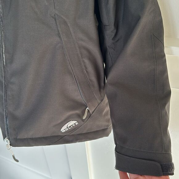 GOLITE Women’s Black Ski Snowboarding Jacket Hooded Outdoors Performance Size S - Picture 4 of 16